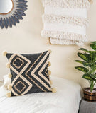 Moroccan Cactus Silk Inspired Cushion |Repurposed Sabra Rug Cactus Silk Throw Pillow Cover | Accent Pillow Cover | Moroccan Decor 50*50cm