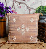 Moroccan Cactus Silk Inspired Cushion |Repurposed Sabra Rug Cactus Silk Throw Pillow Cover | Accent Pillow Cover | Moroccan Decor 50*50cm