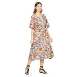 Cotton Kaftan, Caftan, Maxi Dress, Cotton Dress, Plus size Clothing, Comfortable clothing for Women, Maternity Gown, Long Robe, Night Gown Kaf49