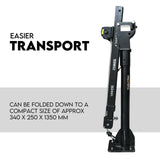 800kg Electric Hoist Winch Crane 12V Swivel Car Truck UTE Lift 360° Pick Up