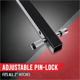 Motorcycle Motorbike Carrier Rack 2" Towbar Arm Rack Dirt Bike Ramp Steel