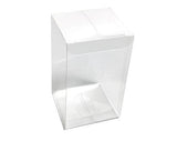 50 Pack of Large Plastic 22x14.5cm Rectangle Cube Box - Exhibition Gift Product Showcase Clear Plastic Shop Display Storage Packaging Box