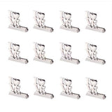 50 Piece Pack of Wedding Name Card Place Stand Silver LOVE Letters - Wedding Anniversary or Engagement Party