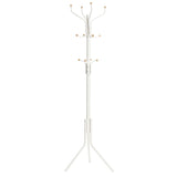 SONGMICS Metal Coat Rack Creamy White