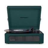 Crosley Voyager Bluetooth Portable Turntable + Entertainment Stand Bundle - Dark Aegean