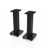 Kanto SX22 22" Tall Fillable Speaker Stands with Isolation Feet - Pair, Black