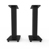 Kanto SX26 26" Tall Fillable Speaker Stands with Isolation Feet - Pair, Black