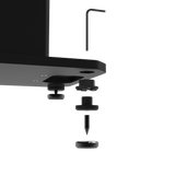 Kanto SX26 26" Tall Fillable Speaker Stands with Isolation Feet - Pair, Black