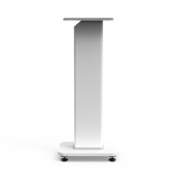 Kanto SX26W 26" Tall Fillable Speaker Stands with Isolation Feet - Pair, White