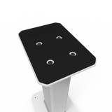 Kanto SX26W 26" Tall Fillable Speaker Stands with Isolation Feet - Pair, White