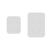 Kanto SX26W 26" Tall Fillable Speaker Stands with Isolation Feet - Pair, White