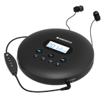 Majority Oakcastle CD100 Bluetooth Portable CD Player - Black