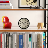 Newgate Jones Eclipse Alarm Clock Black