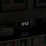 Newgate Pil Led Alarm Clock White