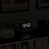 Newgate Pil Led Alarm Clock White