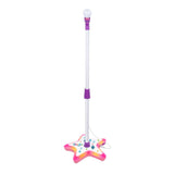 Singing Machine Kids Star Stage Singalong Speaker with Microphone Stand