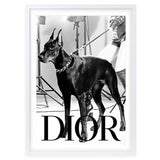 Wall Art's Dior Dog 2 Framed A1 Art Print