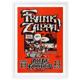 Wall Art's Frank Zappa - Alice Cooper - 1972 Large 105cm x 81cm Framed A1 Art Print