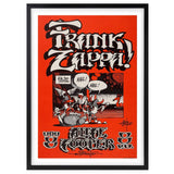 Wall Art's Frank Zappa - Alice Cooper - 1972 Large 105cm x 81cm Framed A1 Art Print