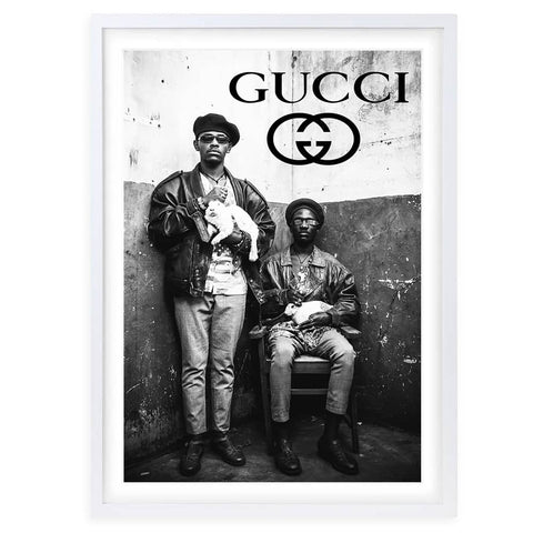 Wall Art's Gucci Men Framed A1 Art Print