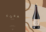SORA Sparkling Dark Grape Juice 0% Alc 750ml