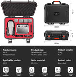 STARTRC Air 3 Hard Case Waterproof Carrying Case for DJI Air 3 Fly More Combo