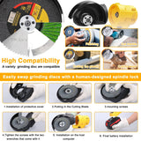 7in1 Multi-function Rechargeable Li-ion Electric Machine Set Electric Hammer Drill Chainsaw Conversion Tool Set Power Tool Kit