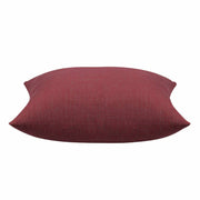 Pack of 4 Elements Deep Red Solid Base Colour Square Cushion Covers