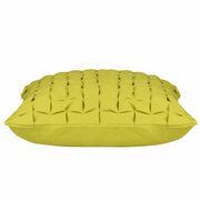 Flux Mustard Yellow 3D Textured Cushion Cover