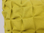 Flux Mustard Yellow 3D Textured Cushion Cover