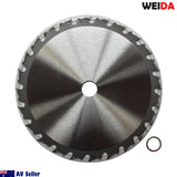 185mm Wood Circular Saw Blade Cutting Disc 7-1/4” 24T Bore 20/16mm 2.2mm Kerf