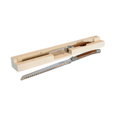 1p Single Bread Knife Wooden x 6sets