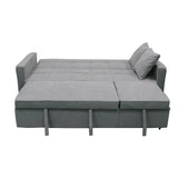 Hartford Sofa Bed - Multi-Functional Set W/ Pullout Chaise - Light Grey
