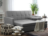 Hartford Sofa Bed - Multi-Functional Set W/ Pullout Chaise - Light Grey