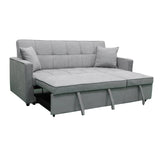 Hartford Sofa Bed - Multi-Functional Set W/ Pullout Chaise - Light Grey