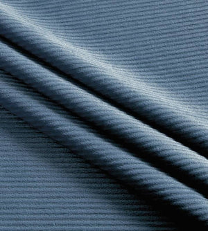 Corduroy Velvet Super King Bed Quilt Cover Set-Ash Blue