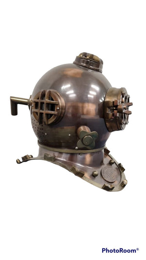 US Navy Mark V Diving Helmet – Dark Antique Finish