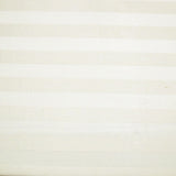 1000TC Self Striped Tailored Quilt Cover Set Ivory King
