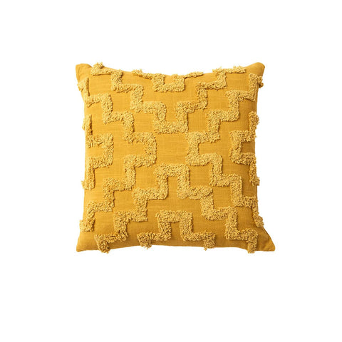 Accessorize Janni Ochre Filled Square Cushion