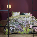 Darrahopens.com.au-Bedding House Charming Green Cotton Sateen Quilt Cover Set Queen