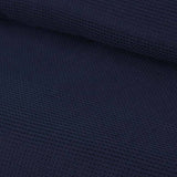 Accessorize Navy Waffle Polyester Quilt Cover Set King