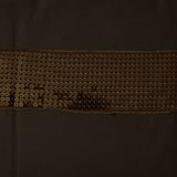 Accessorize Sequins Chocolate Quilt Cover Set Single
