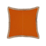 J Elliot Home Hampton Linen Cushion Cover 50 x 50 cm Pumpkin
