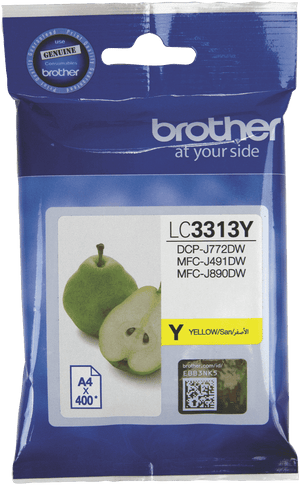 Brother LC3313 Yellow Ink Cartridge LC3313Y