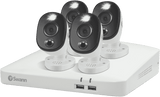 Swann 4K 4 Camera DVR Security System with Warning Light SWDVK-45680W4WL-AU