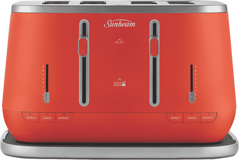 Orange Kyoto Collection 4 Slice Toaster Orange TAM8004NG