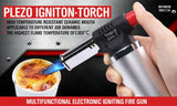 Butane Torch Gas Blow Jet Lighter Refillable Soldering Gun Flame Heat Food BBQ