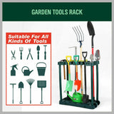 VaKa Garden Farm Shed Garage Tools Storage Rack Handles Organizer Holder