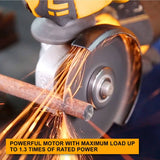 INGCO 950W Angle Grinder 115mm Cutting Disc Dia. Grinding Tool Au Standard