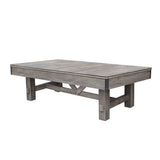 7FT 001 MDF 3IN1 Pool Table/Table Tennis Table/Dining Table Vintage Wood Grain